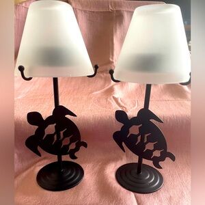 Turtle Tea Light Pair